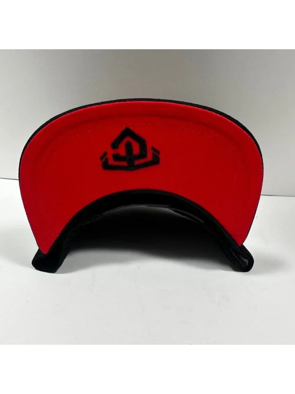 Tony Caps Mario Money Snapback‎ Hat Mens OSFM Black Red Underbrim Flat Bill Cap